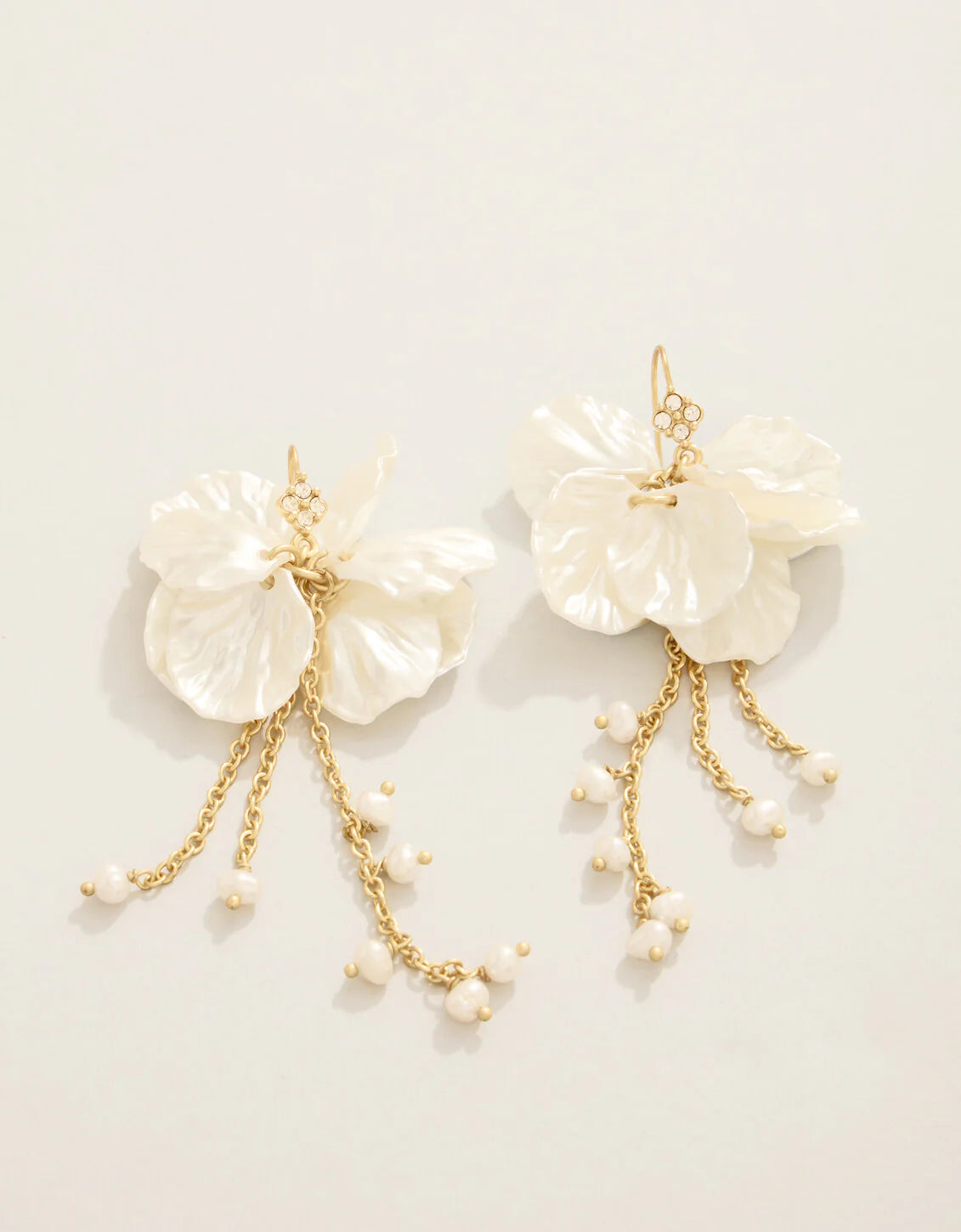Spartina 449 | Corolla Dangle Pearl Earrings