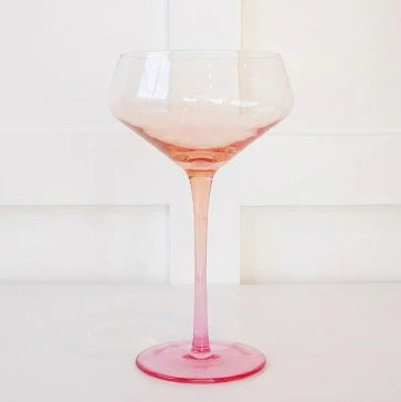 Byrdeen | Mezclada Handblown Coupe Glass Set of 4