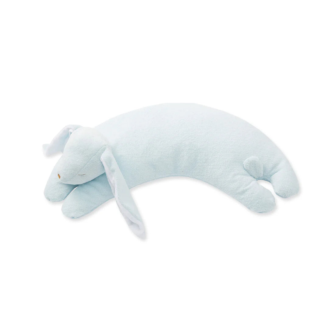 Angel Dear | Blue Bunny Curved Pillow