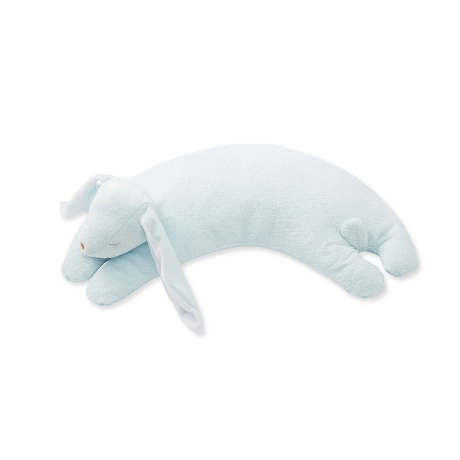 Angel Dear | Blue Bunny Curved Pillow
