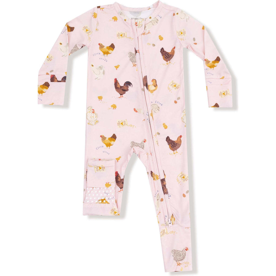 Angel Dear | Collector Chickens PInk Footie