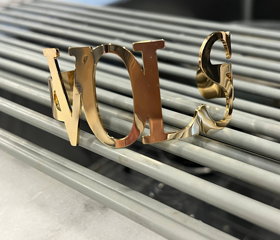 TENNESSEE VOLS Gold Bangle Bracelets Cuff Bracelets