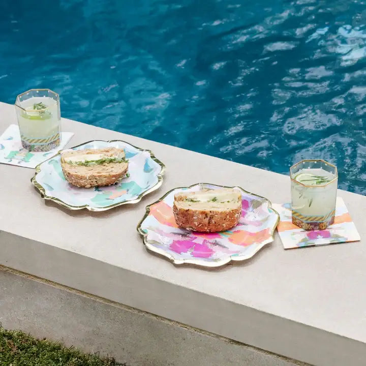 Begonia Cocktail Napkins - Thumbnail 4