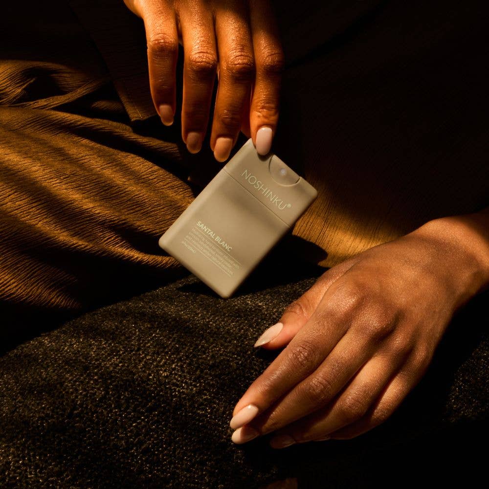 Santal Blanc Hydrating Pocket Hand Sanitizer