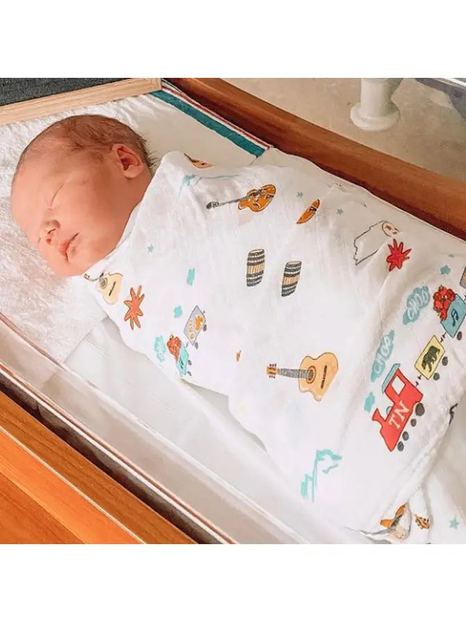 Little Hometown | TN Swaddle Blanket