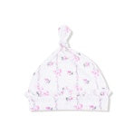Angel Dear | Dainty Buds and Bows Stripe Ruffle Knotted Hat
