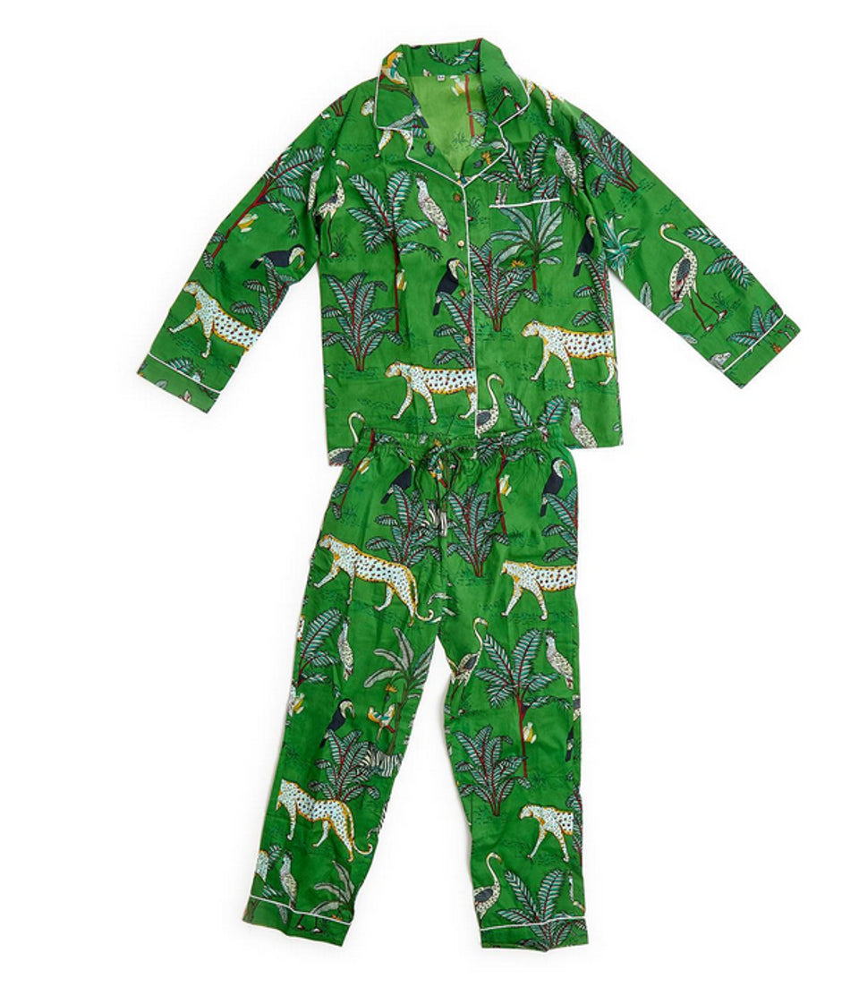 Twos Company Cotton Printed Pajamas