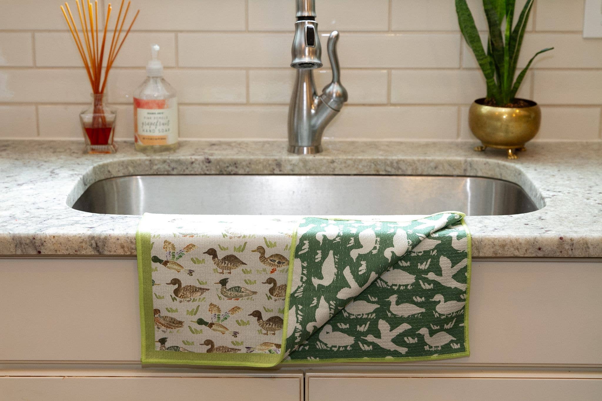 Double Sided Duck, Duck Tea Towel