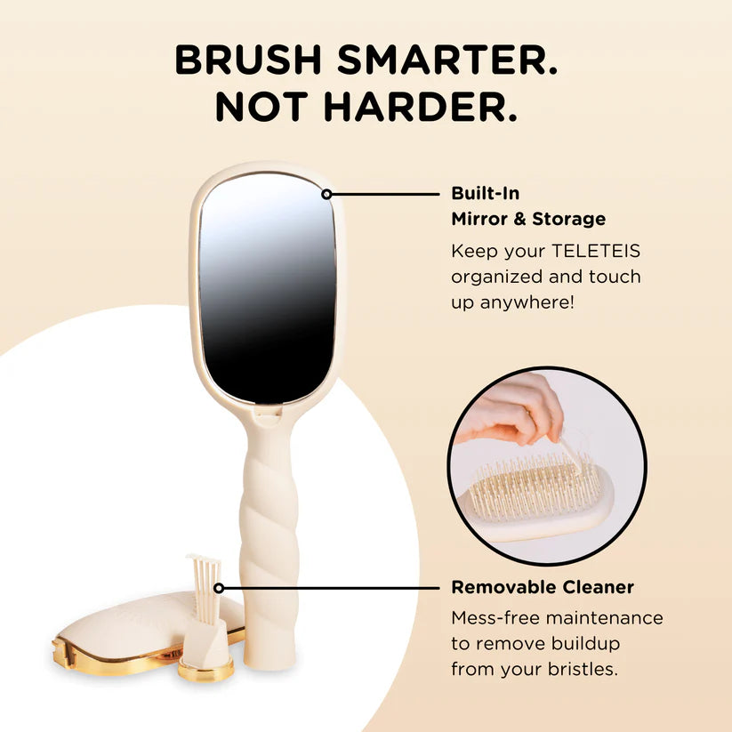 Detangler Hair Brush for Fine Hair – Tan
