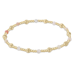 eNewton extends | Gemstone Dignity Sincerity Pattern 4mm Bead Bracelets