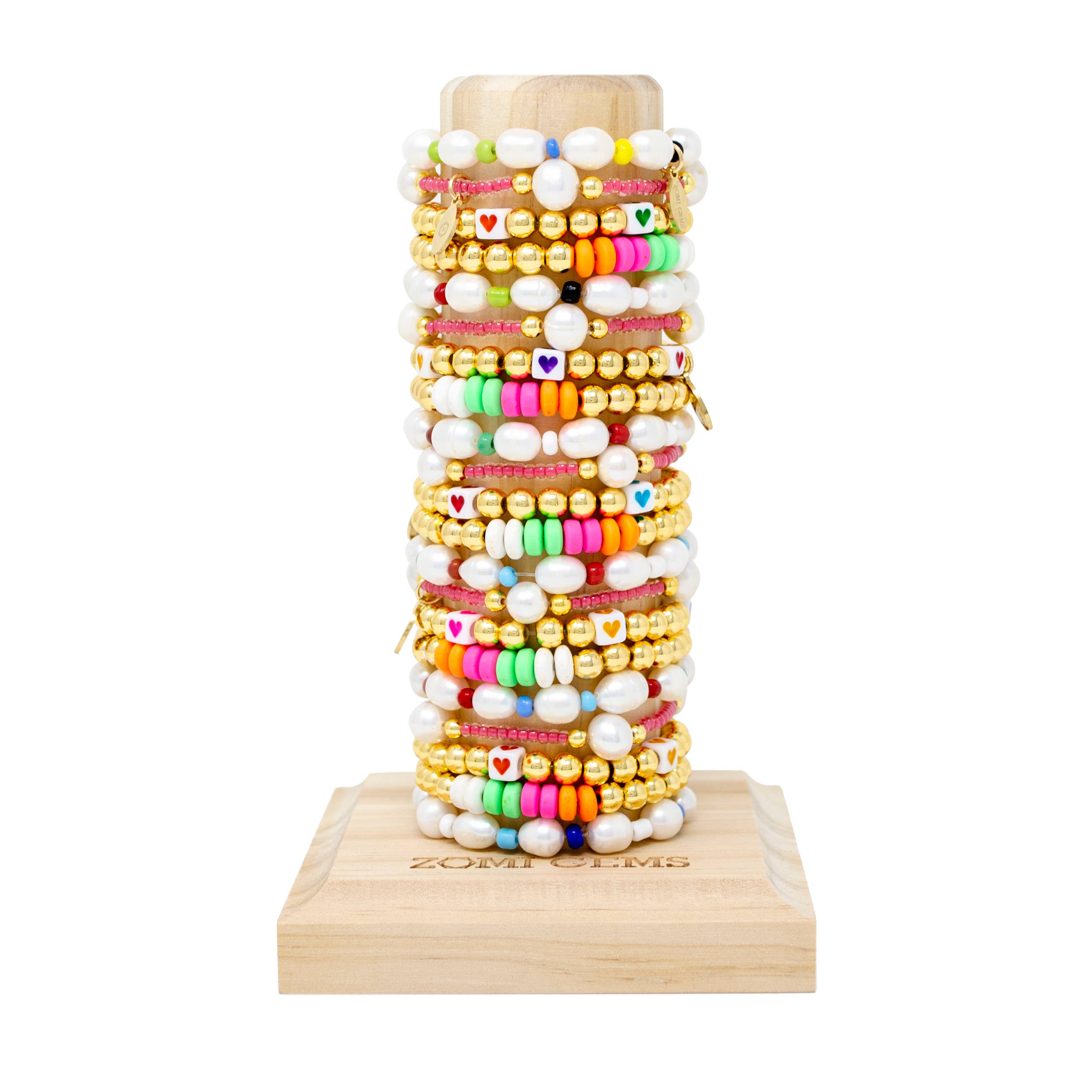 Girls Pearl & Gold Elegant Bracelet