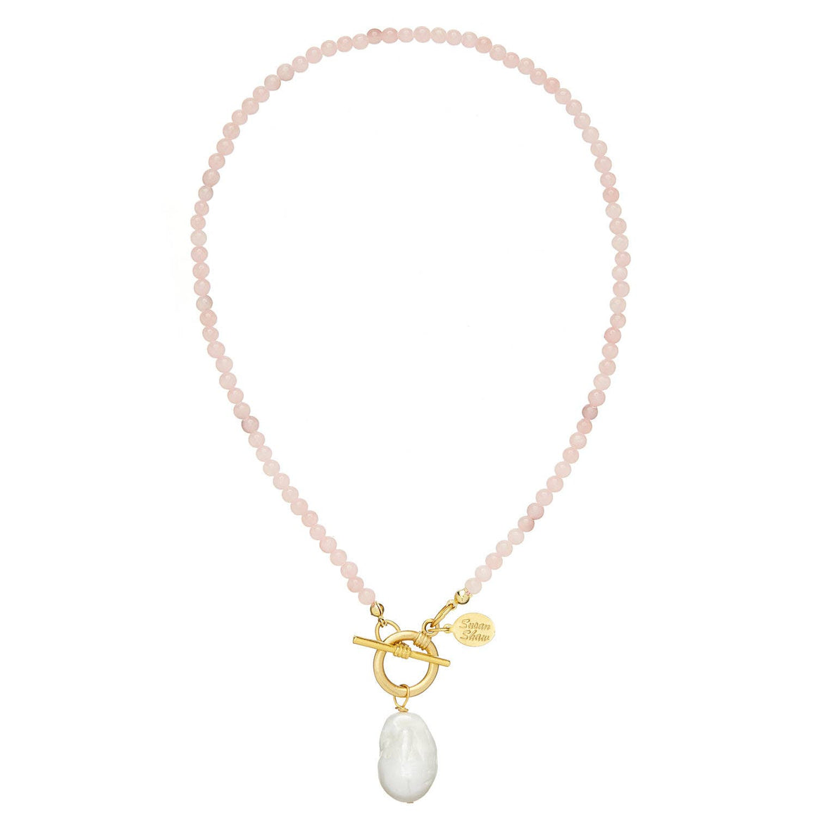 Susan Shaw | Katie Necklace - Light Pink