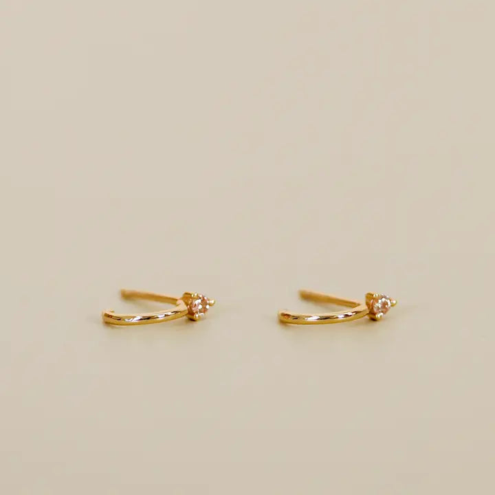 JAXKELLY || Open Mini Hoop Earring