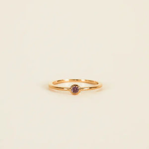 JAXKELLY || Simple Stud Ring - Lavender