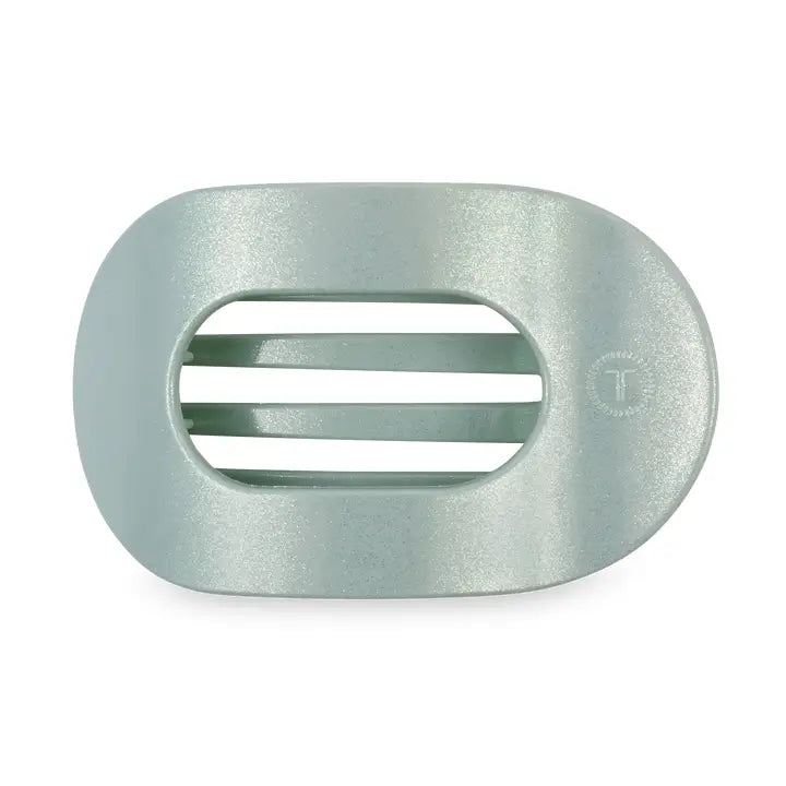 Flat Round Hair Clip Tiny - Dew Drop