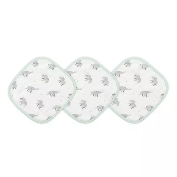 bamboo little | Cow Washcloth Set