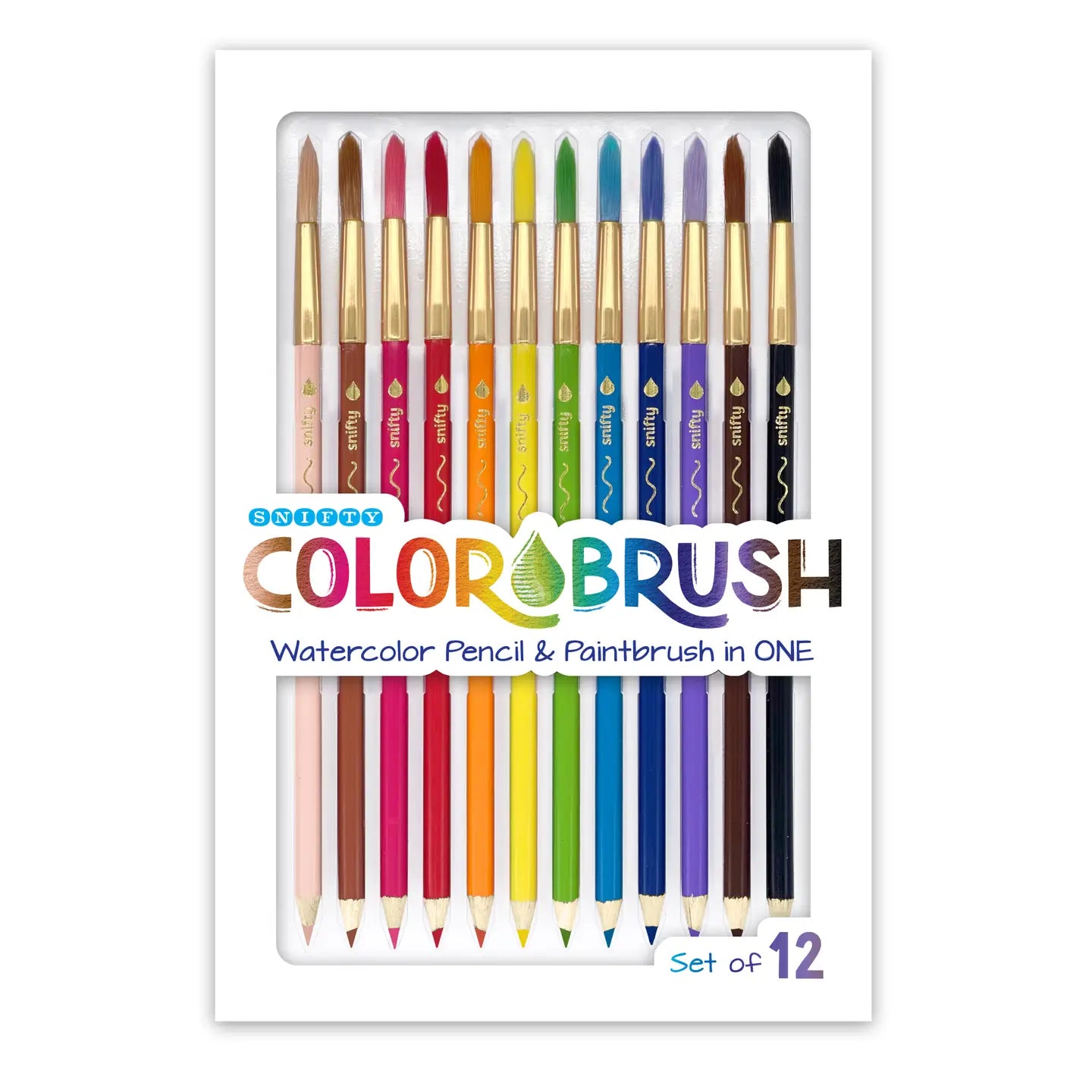 Snifty Color Brush Pen/Pencil Brush Set