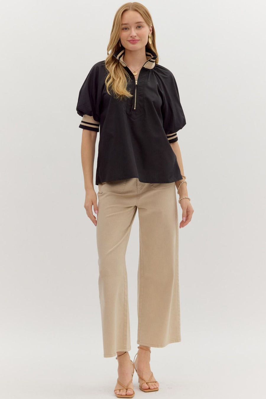 Janet Puff Sleeve Top