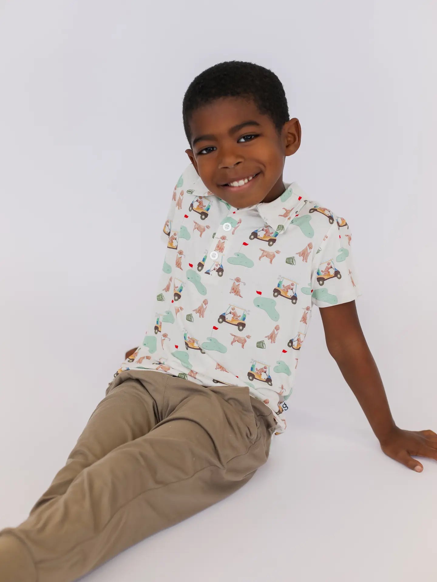 Barks & Birdies Short Sleeve Polo Shirt