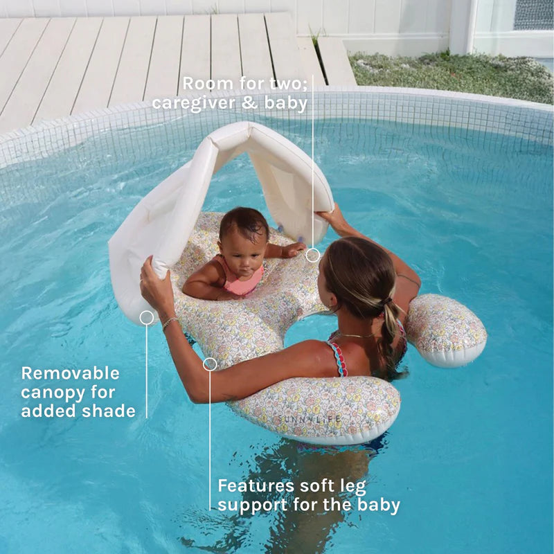 Float Together Baby Seat Into the Garden Ditsy Floral