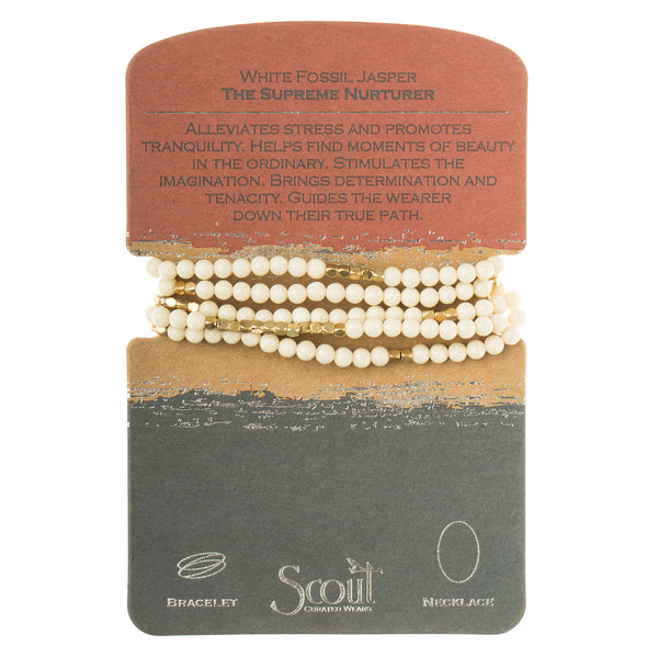 Scout Curated Wears | Stone Wrap Bracelet/Necklace