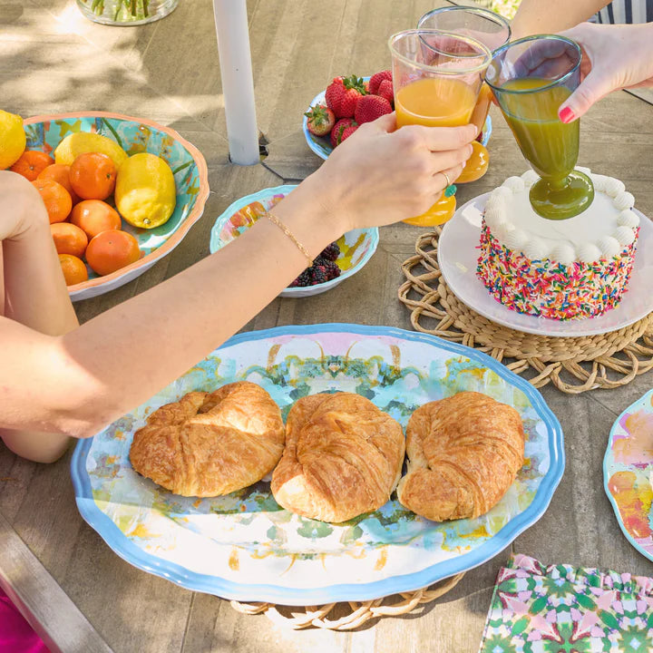 Nantucket Bloom Melamine Serve ware