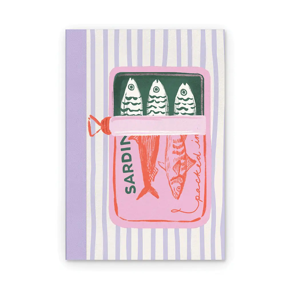 Studio Oh! | Sardine Snack Artisan Notebook