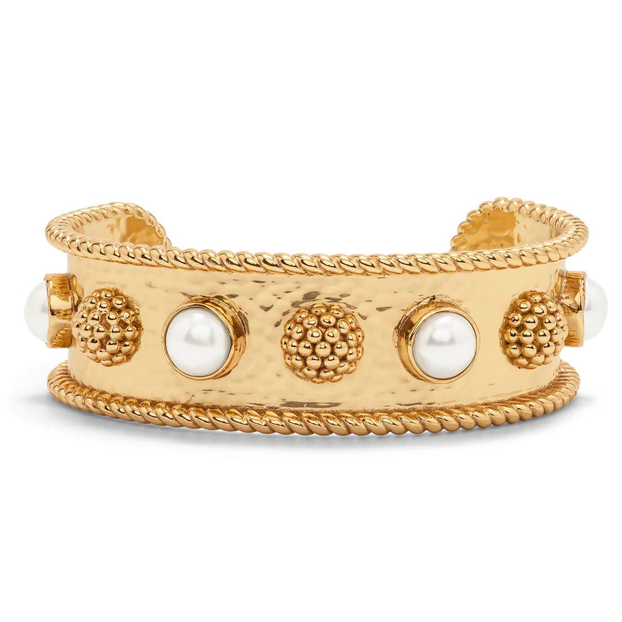 Capucine de Wulf | Berry Gem Cuff Gold/Pearl