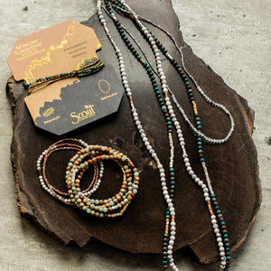 Scout Curated Wears | Stone Wrap Bracelet/Necklace