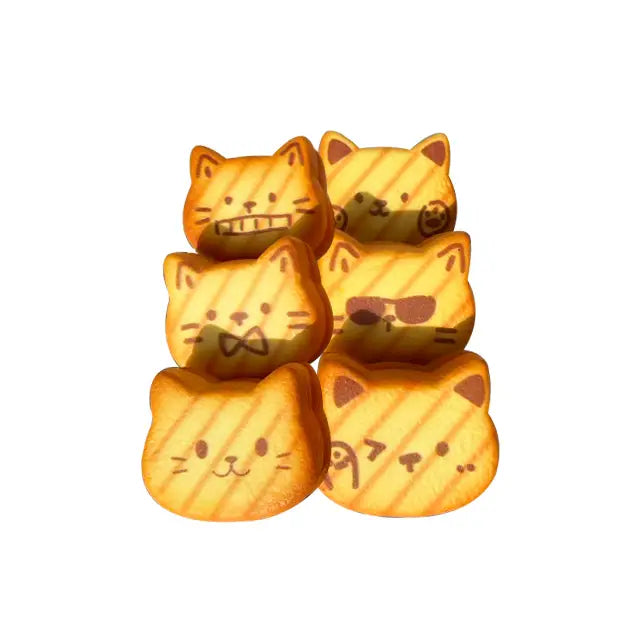 Grilled Cat Bread Squishy