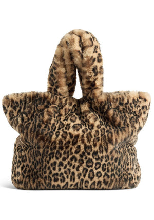 Fabulous Furs | Fabulous Faux Fur Mink Tote Leopard