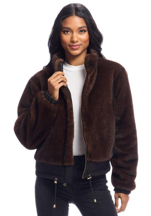 Fabulous Furs | Sable Insta Reversible Zip Jacket (Copy)