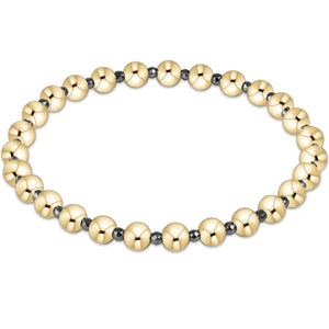 eNewton | Extends Hematite Grateful Pattern Bracelet