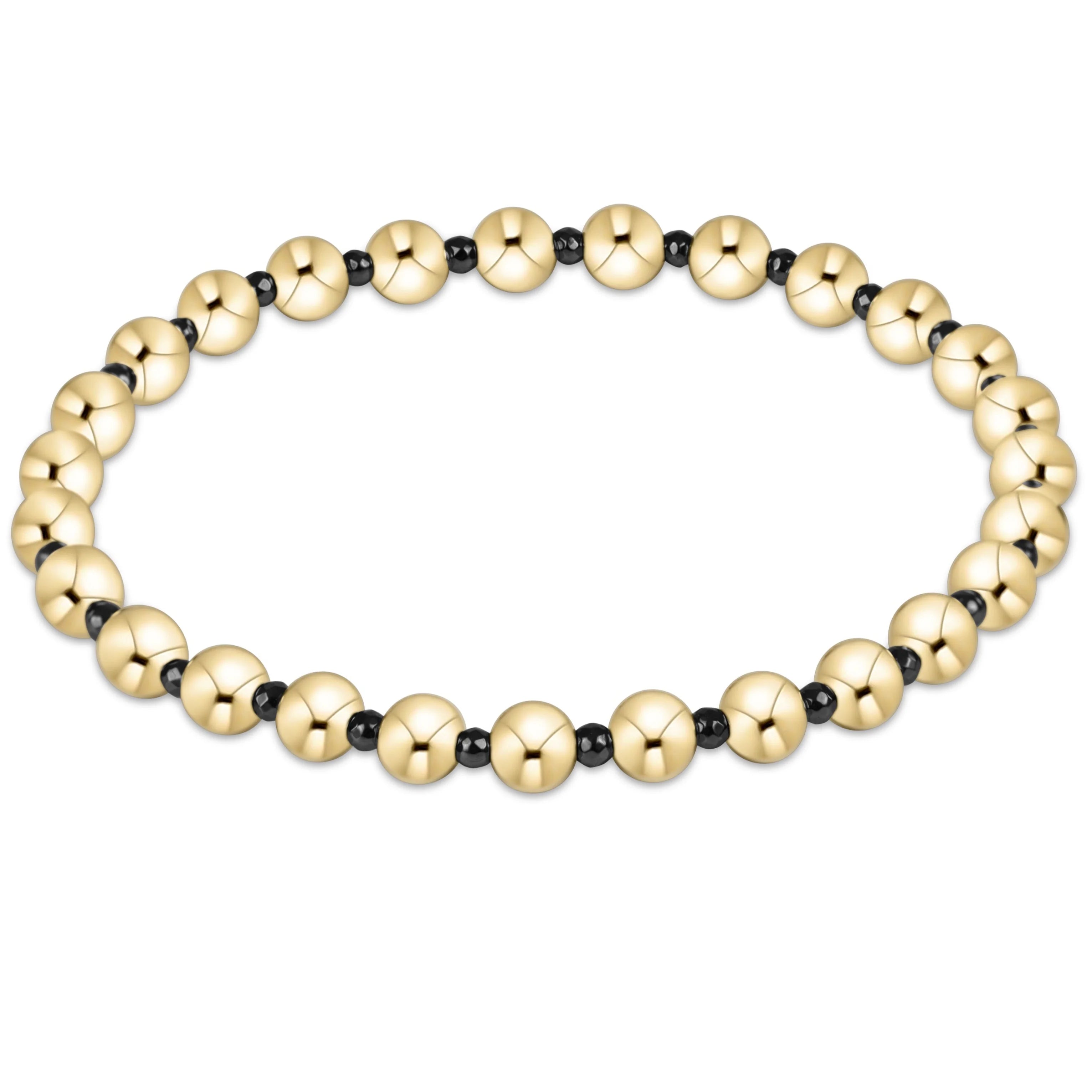 eNewton | Extends Hematite Grateful Pattern Bracelet