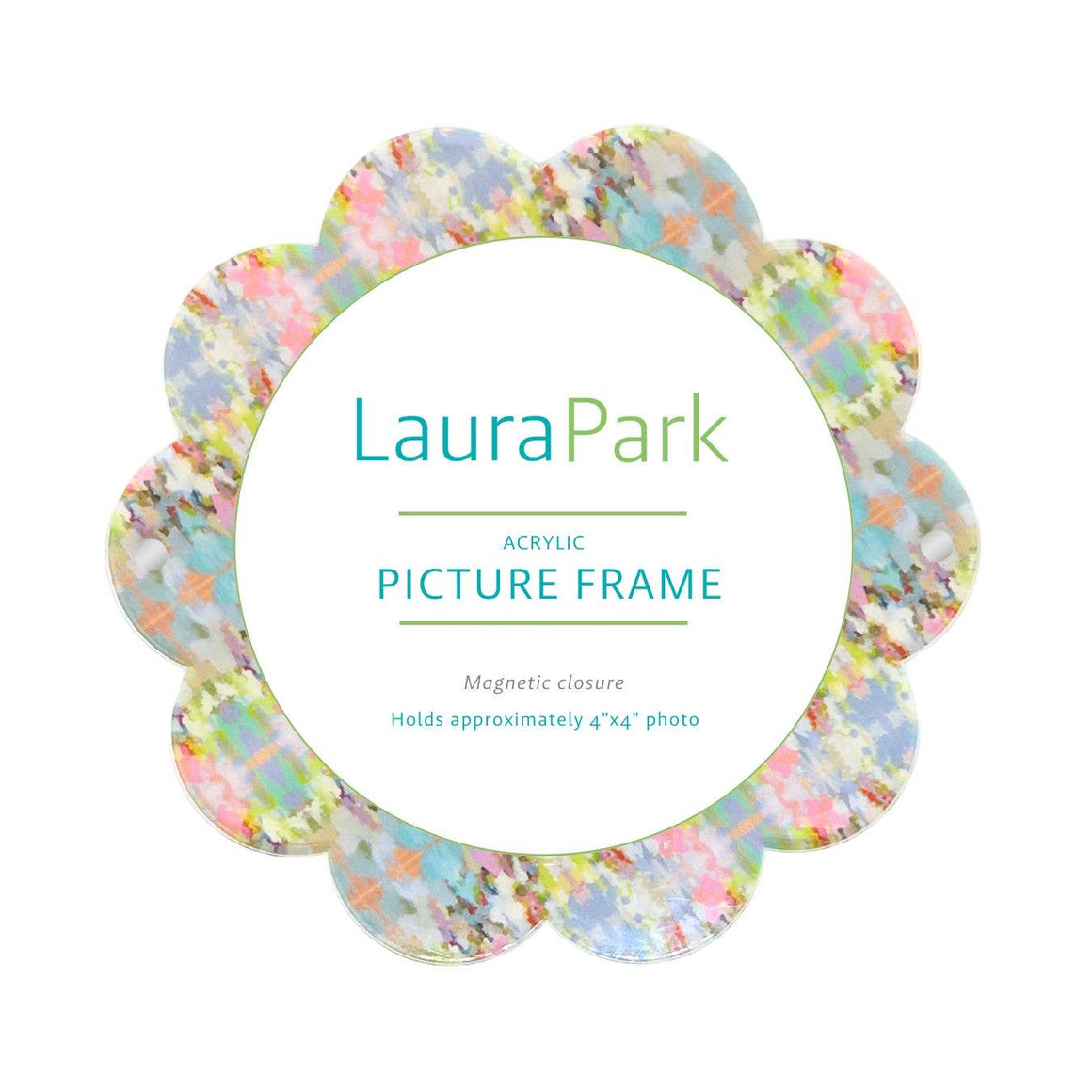 Brooks Avenue Acrylic Round Picture Frame