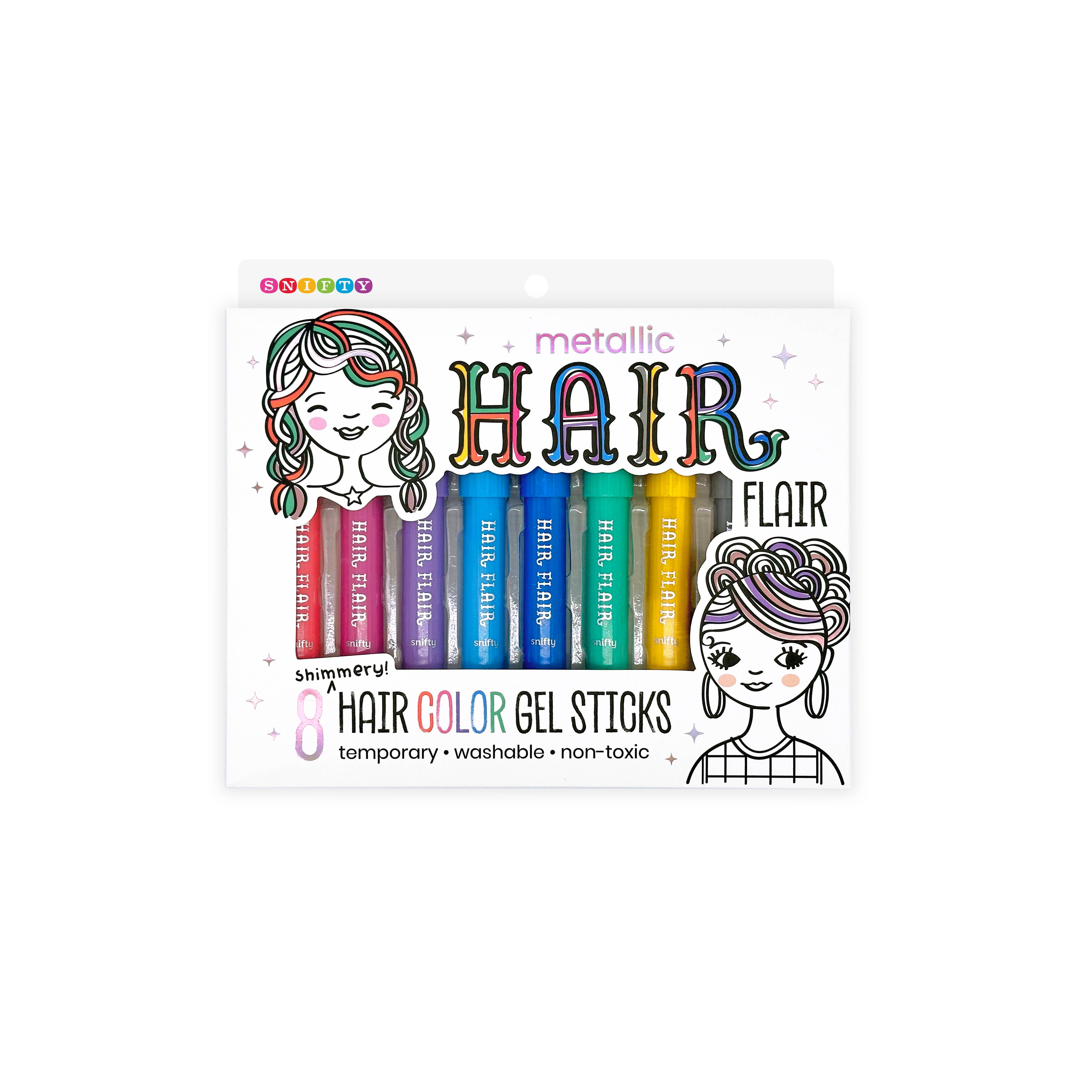 Metallic Hair Flair