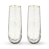 Starlight Stemless Champagne Flute Set of 2