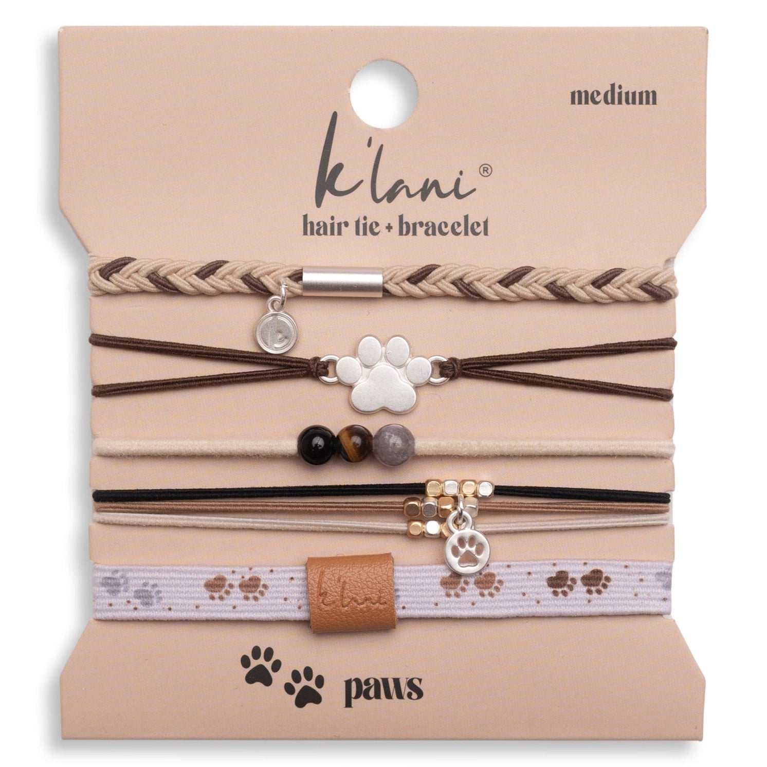 Paws Hair Tie Bracelets
