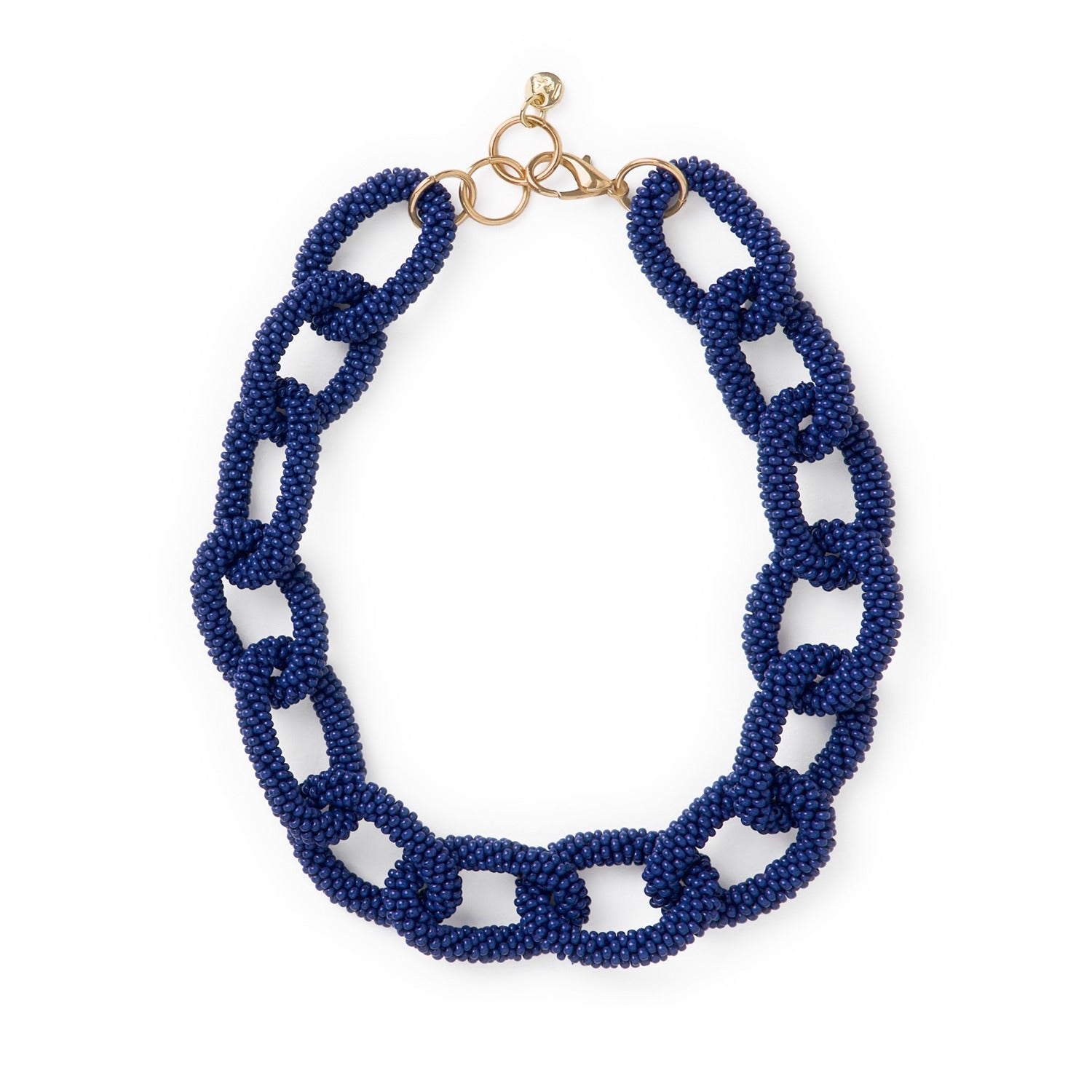 Jenna Chain Link Beaded Necklace