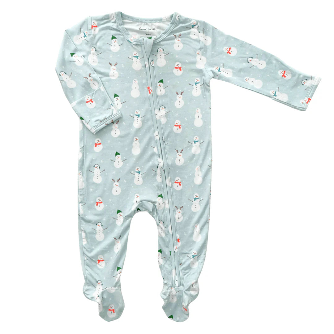 Dear Perli | Frosted Friends Footie PJ