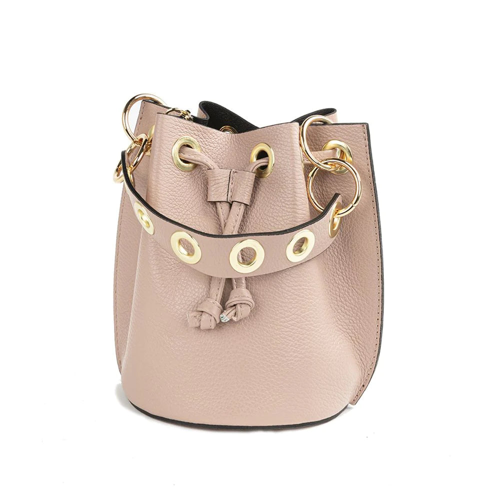 Germán Fuentes | Olivia Leather Bucket Bag