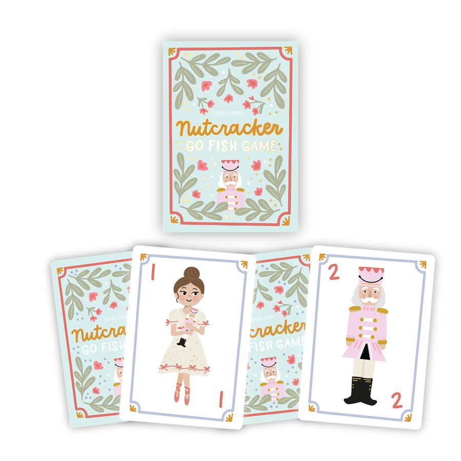 Nutcracker Christmas Go Fish Card Game