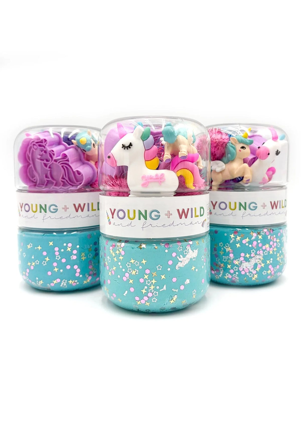 Unicorn Grab and Go Dough Jar