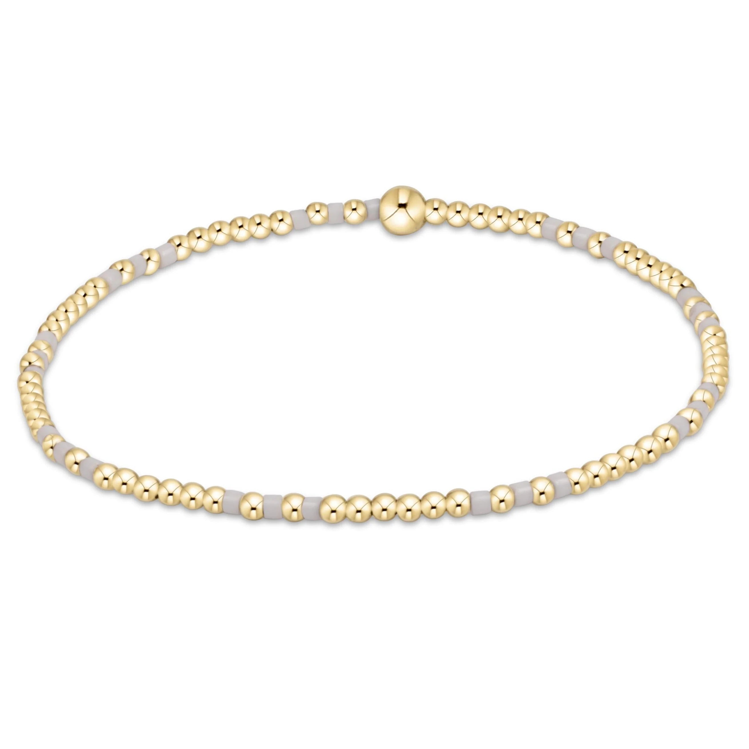 eNewton | Hope Joy Pattern 2mm Bead Bracelet