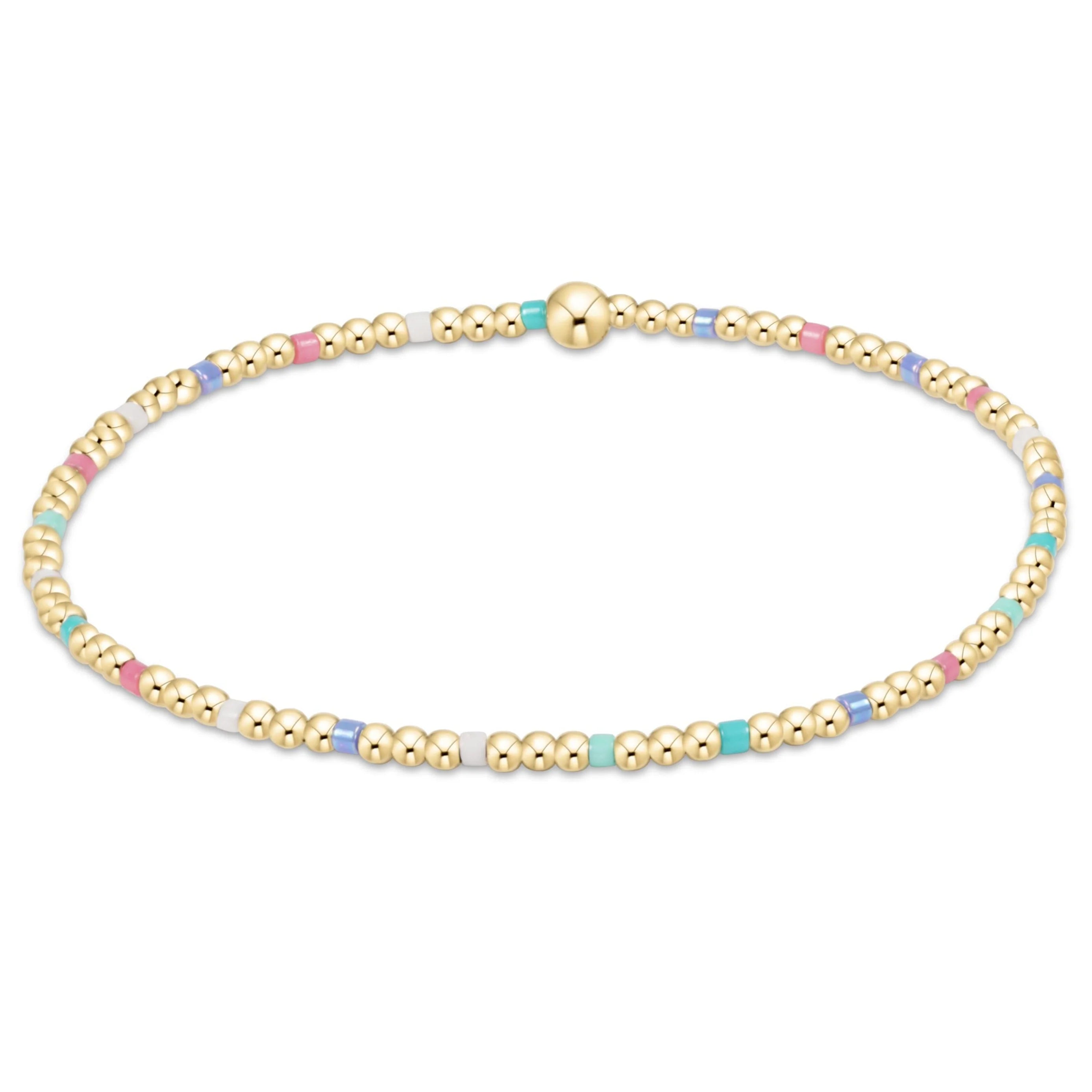 eNewton | Hope Sincerity Pattern 2 mm Bead Bracelet