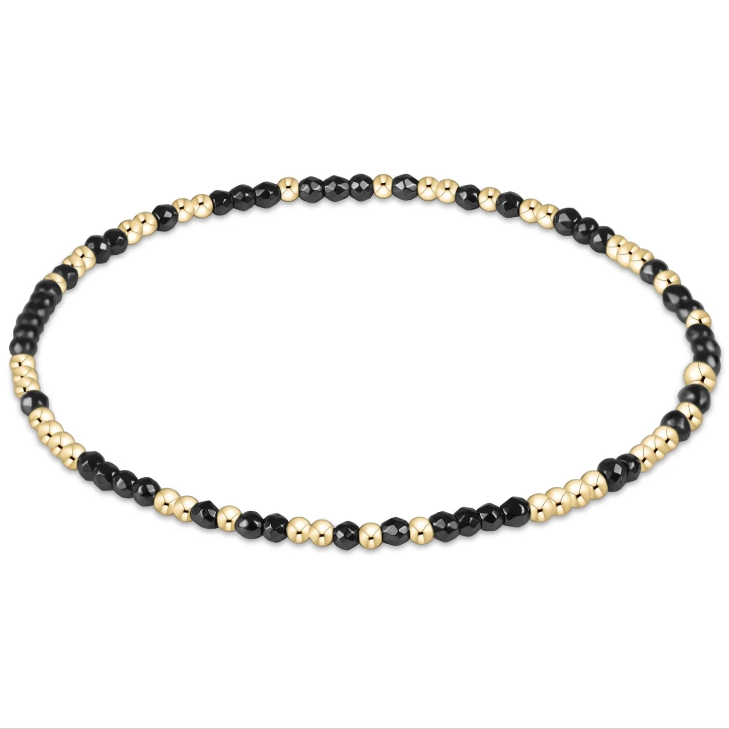 eNewton | Extends Hematite Hope Unwritten 2mm Bead Bracelet