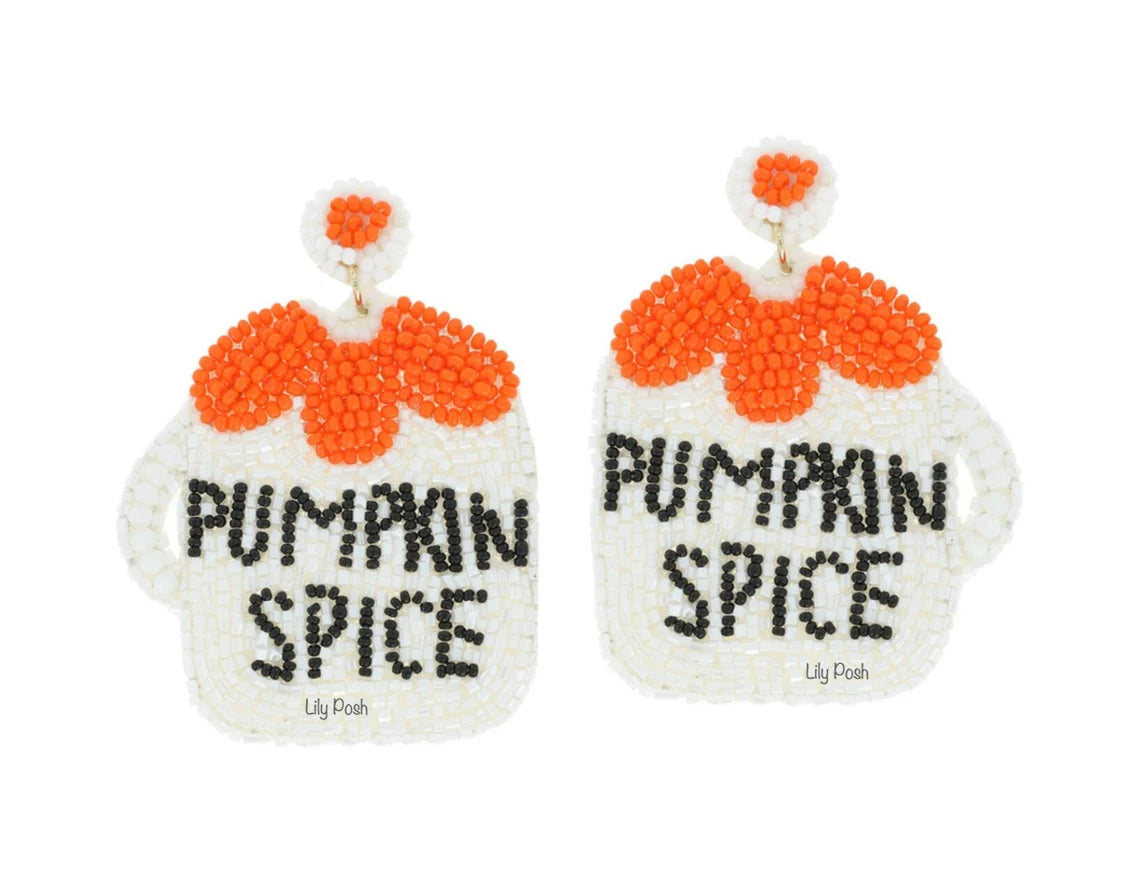 GOLDEN STELLA || Pumpkin Spice Earring