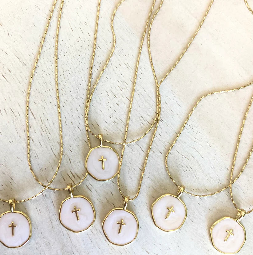 Coastal Grit | Faith Necklace