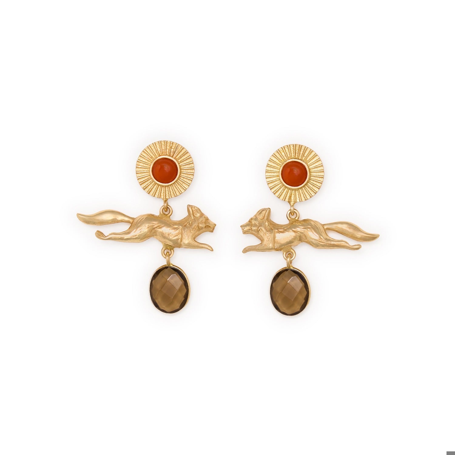 Felicity Fox Stone Earrings