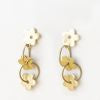 INK + ALLOY | Daisy Floral Chain Post Earrings
